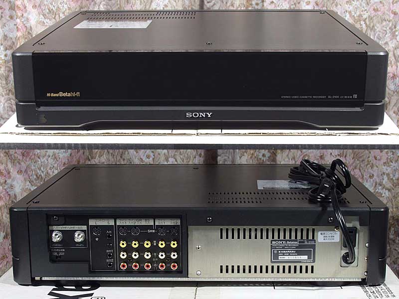 SONY ベータビデオデッキ SL-2100用 リモコン RMT-2100
